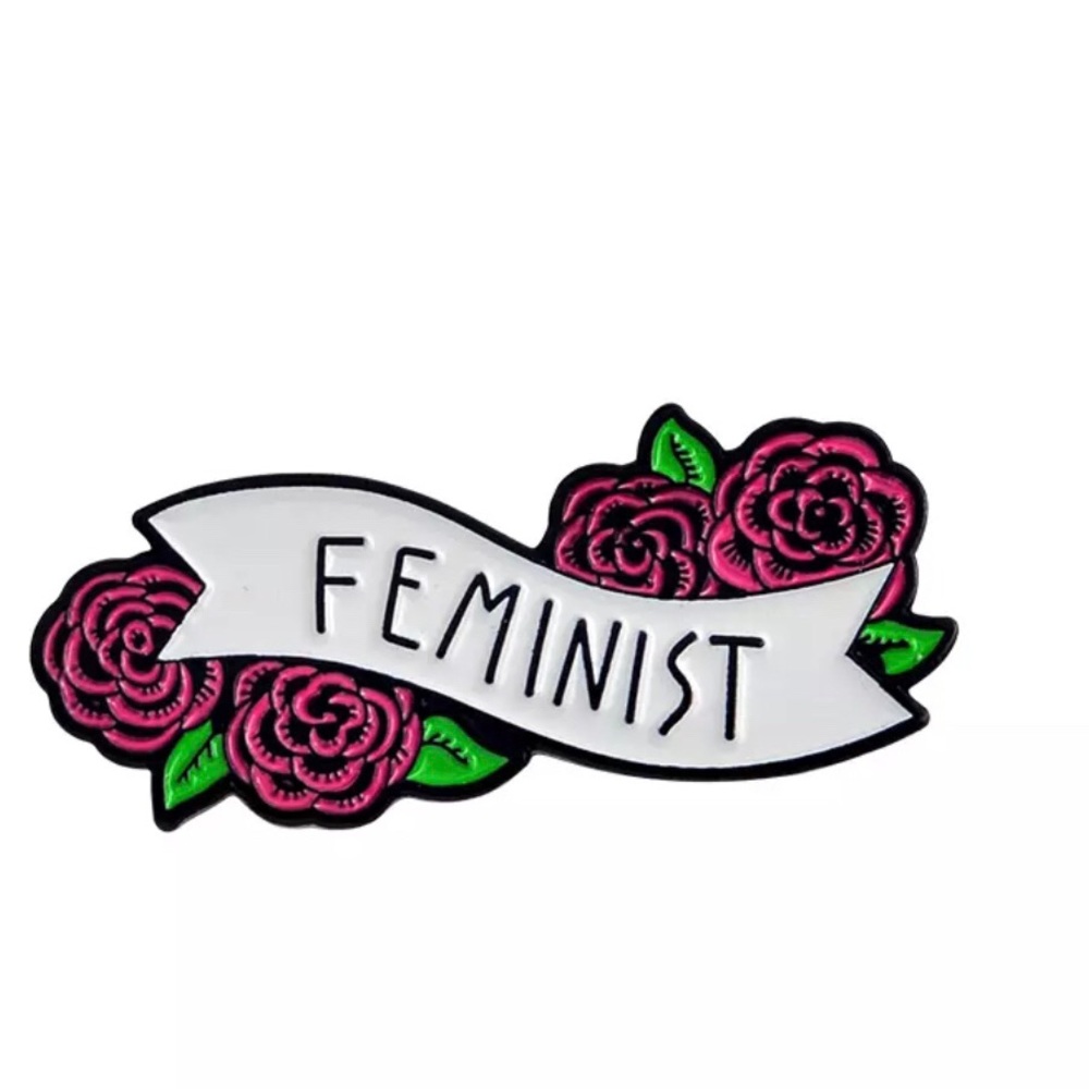 Feminism Enamel Pin